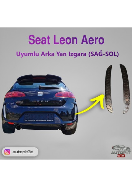 Seat Leon Uyumlu Arka Yan Izgara (Sağ-Sol)