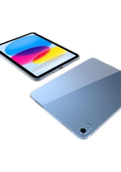 iPad 10. Nesil ile Uyumlu Şeffaf Kılıf Silikon Tablet Kılıfı Ultra Ince Buzlu Şeffaf Kılıf (Ipad 10. Nesil Yeni) fiyatları