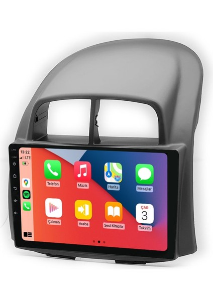 Maitec M-T-C 464 QLED Serisi Daihatsu Sirion 2006-2009 4+64GB Multimedya Teyp