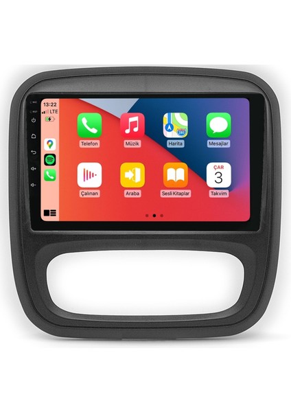 Maitec M-T-C 464 QLED Serisi Renault Trafic 2015-2021 4+64GB Multimedya Teyp