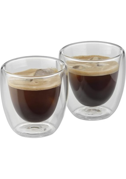 Çift Cidarlı 2&apos;li Espresso Bardağı Seti