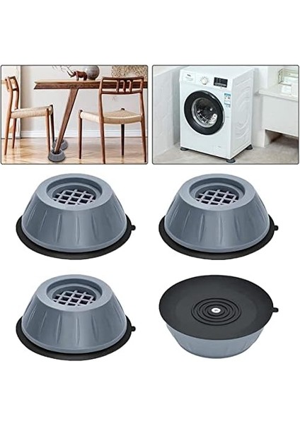 Çamaşır Makinesi Sarsıntı Titreşim Ses Önleyici Kaydırmaz Ayak 4lü Set fiyatları