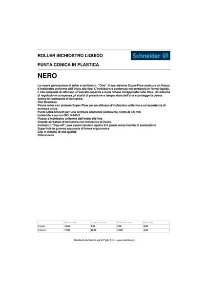 One Konik Uçlu Roller, 0,6mm, Siyah modelleri