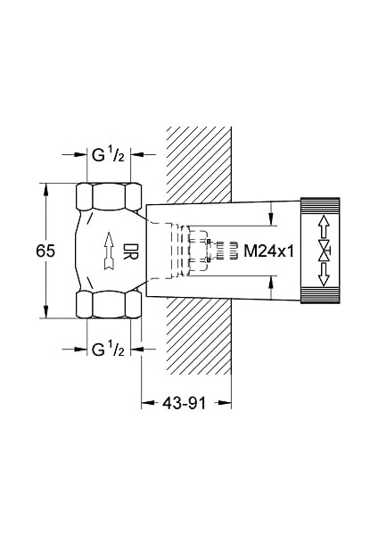 Grohe Ondus® Gömme Valf - 29032000 fiyatları