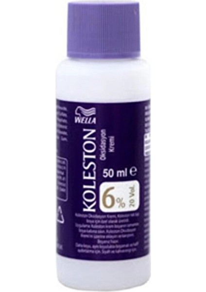 Wella Koleston Peroksit 6% Sıvı Oksidasyon Kremi