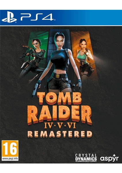 Tomb Raider Iv - Vı Remastered Ps4 Oyun