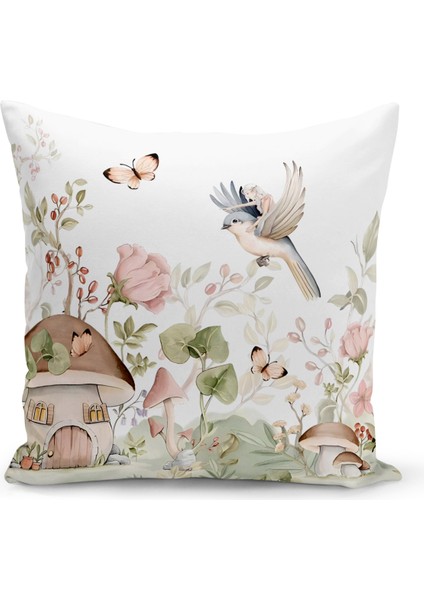 Çocuk Bebek Odası Dijital Baskılı Kırlent Kılıfı