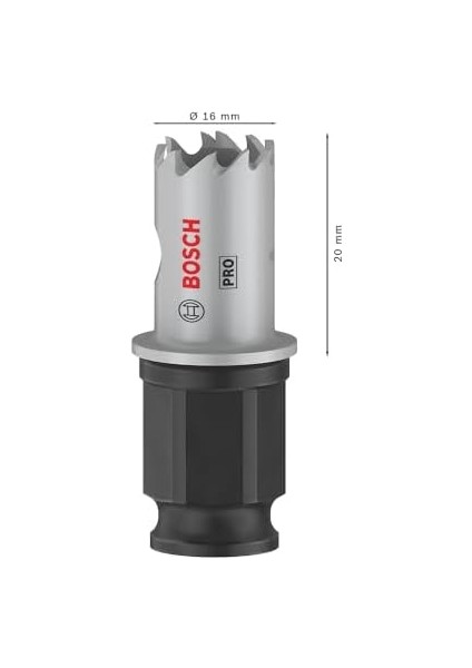 1 x Pro Sheet Metal Power Delikli Testere (Paslanmaz Çelik Levhalar, Çelik Levhalar, Ø 16 Mm, Profesyonel Aksesuar Döner Matkap/sürücü) fiyatları