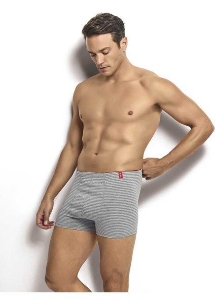 280 Havlu Bel Çizgili Erkek Boxer