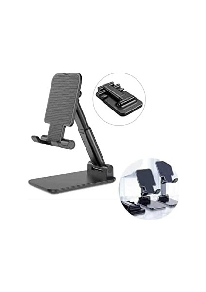Masaüstü Telefon Tutucu Masaüstü Tablet Tutacak Şarj, Siyah modelleri