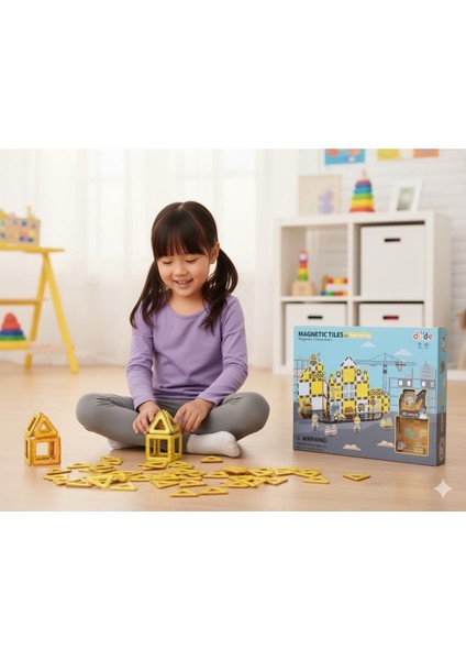 Manyetik Yapı Blokları Mühendislik Serisi 47 Parça fiyatları