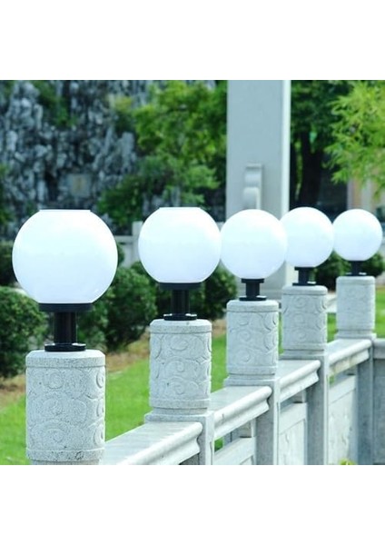 Set Üstü Küre Solar Led, Bahçe Lambası 60W, Güneş ENERJILI+220V Elektrikli Hibrit, E27 Duy, Fotoselli, Uzaktan Kumandalı, 3 Modlu Işık, IP65 Su Geçirmez | Uzun Ömürlü Bahçe Aydınlatma modelleri