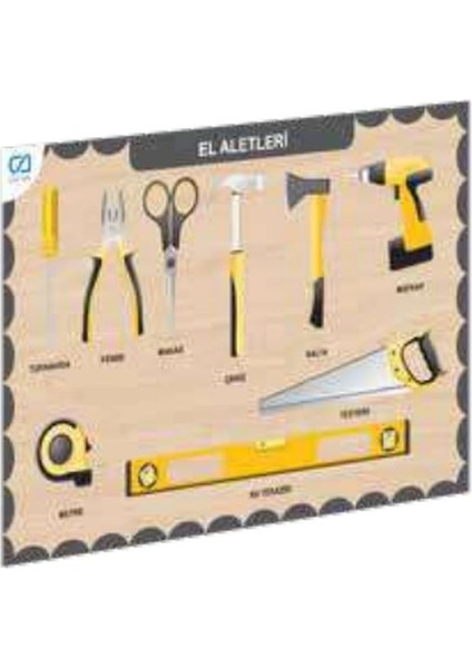 Ahşap El Aletleri Eğitici Set