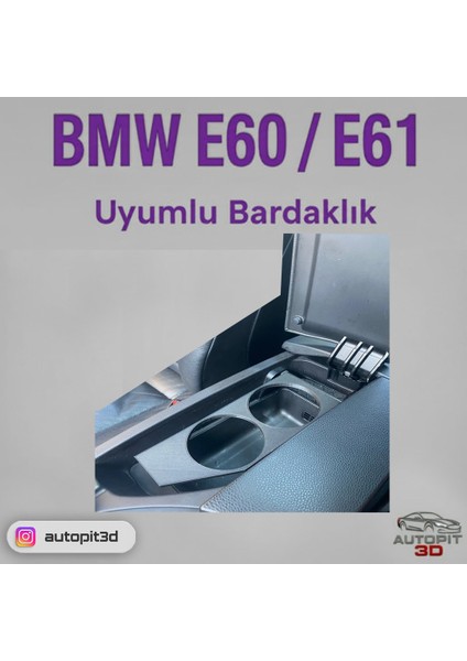 Bmw E60 / E61 Uyumlu Bardaklık