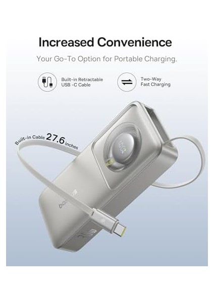 2pull 30W 10K Powerbank - Gri fiyatları