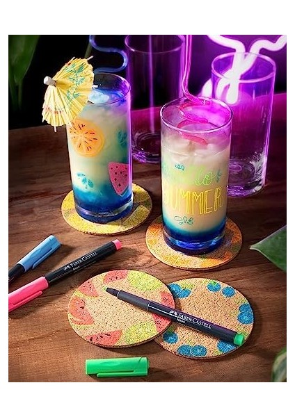 Neon Markör, 6&apos;lı Set modelleri