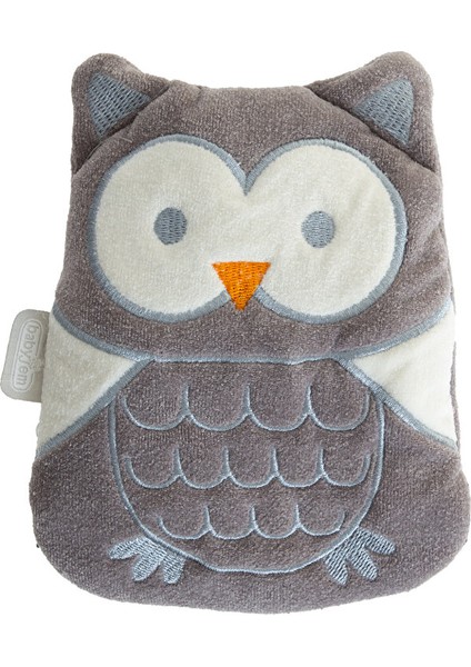 Kiraz Çekirdekli Baykuş Yastık Gri 1 Adet