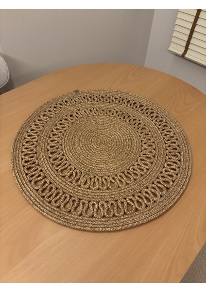 Arion Hasır Jüt Yuvarlak Runner 60X60 fırsatları