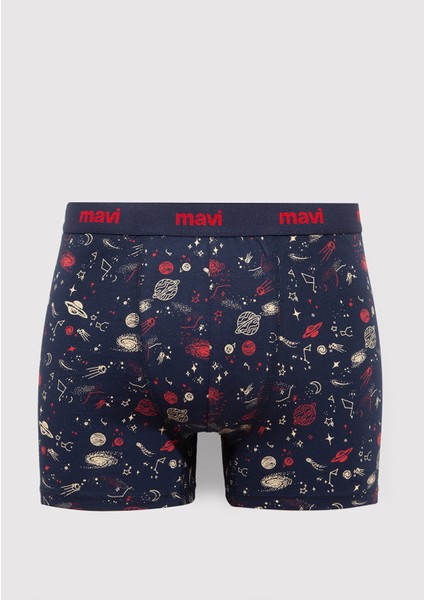 3lü Lacivert Boxer 0910616-900