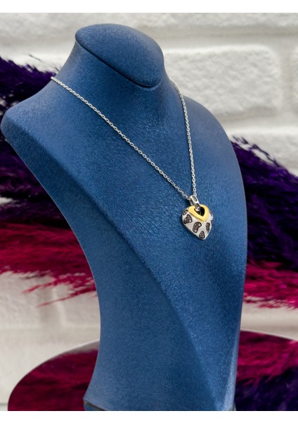 925 Ayar Gümüş Italyan Özel Tasarım Zarif Kadın Kolye