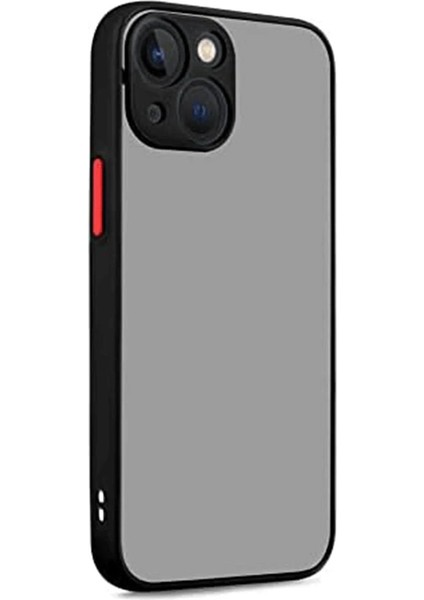 iPhone 13 Kılıf Montreal Silikon Kapak - Siyah