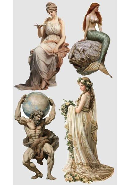 Vintage Telefon Laptop Notebook Tablet Defter Matara Stiker Etiket ST2240