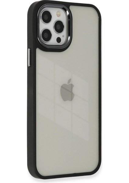iPhone 12 Pro Max Kılıf Dora Kapak - Siyah