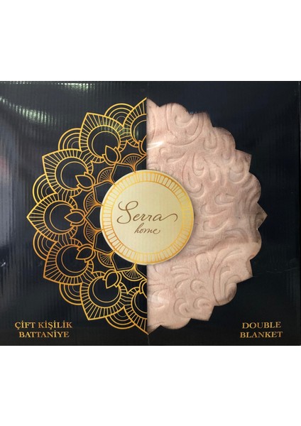 Serra Home Embos Çift Kişilik Battaniye Kutulu 220 x 240 fiyatları