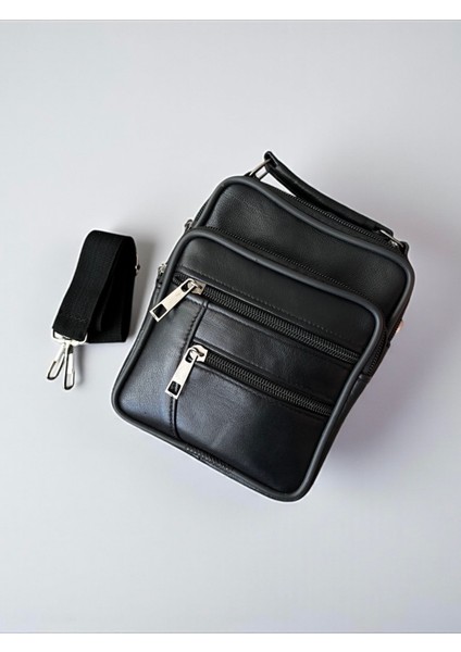 Siyah Hakiki Deri Portföy El Çantası fiyatları