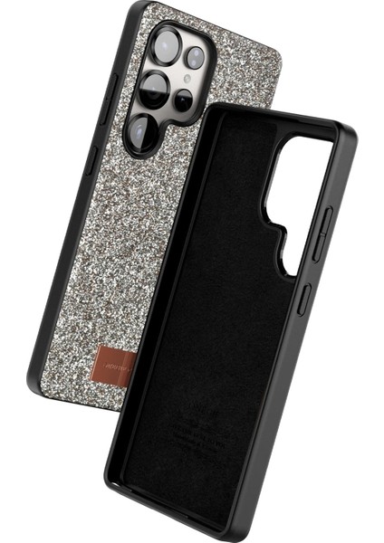 Samsung Galaxy S25 Ultra Bright Simli Kapak - Gold fiyatları