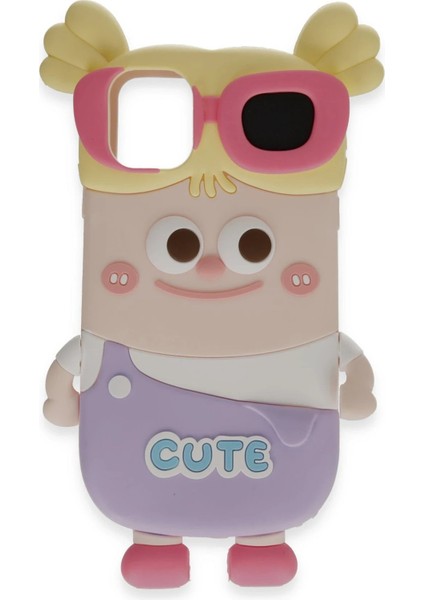 iPhone 15 Kılıf Poky Karakter Silikon Kapak - Desen 8