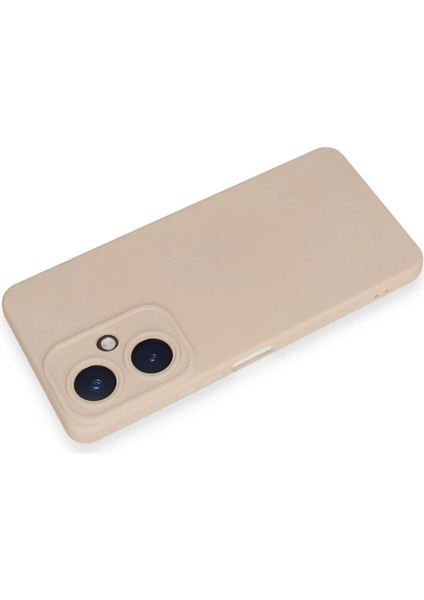 Vivo Y27 Kılıf Nano Içi Kadife Silikon - Pudra modelleri