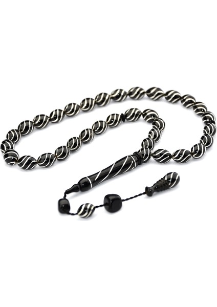 Oltu Taşı Çeşm-I Bülbül Işlemeli Tespih fiyatları