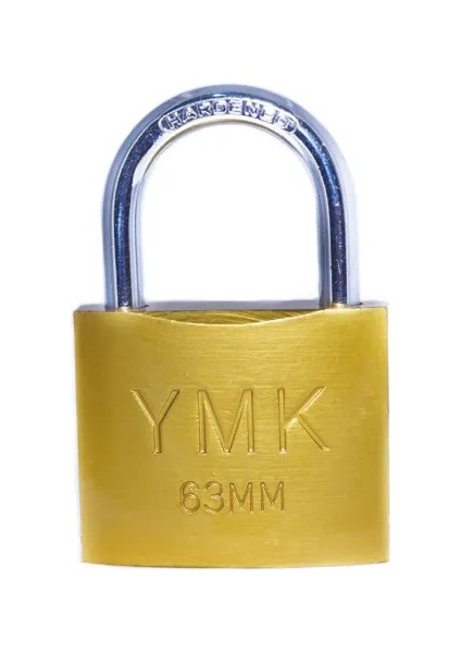 Eko Sarı Boyalı Kısa Kancalı Asma Kilit 38MM