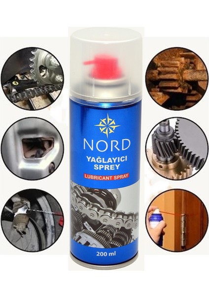 Yağlayıcı Sprey Çok Amaçlı Her Alana Uygulayabilirsiniz 200 ml