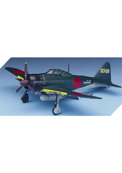 12493 1/72 Ölçek, Japon Zero Type 52C (A6M5C) Savaş Uçağı, Plastik Model kiti