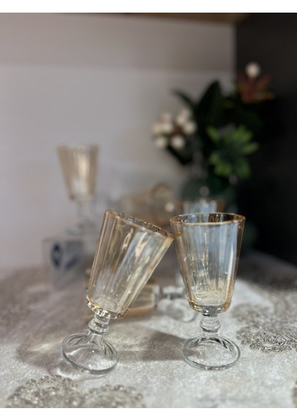 6 Adet Sigma Bal Rengi Kahve Yanı Bardağı