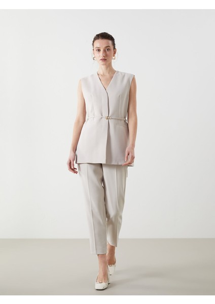 Yeni Sezon V Yaka Kadın Klasik Yelek fırsatları