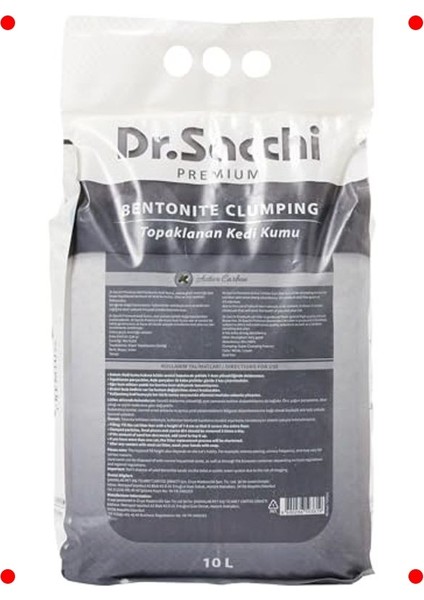 Aktif Karbonlu Bentonit Kedi Kumu (10 Lt) fiyatları