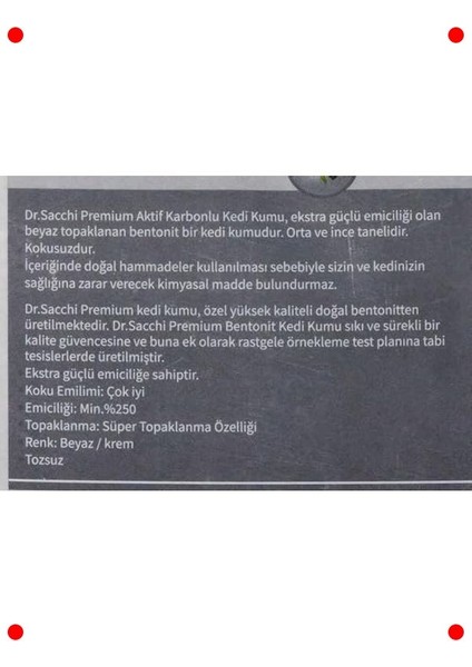 Aktif Karbonlu Bentonit Kedi Kumu (10 Lt) fırsatları