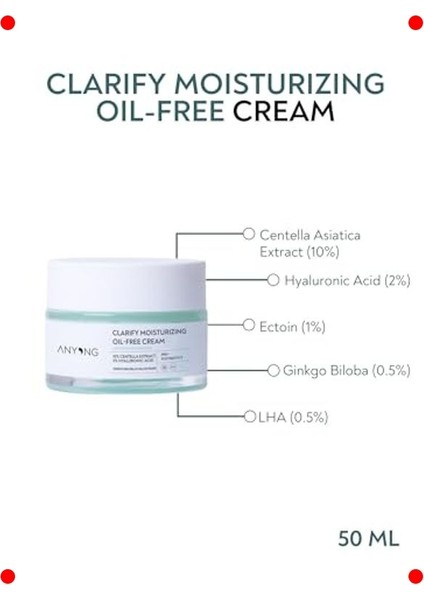 Sakinleştirici Nemlendirici Yağsız Krem (Yağlı Cilt) 50 ml fiyatları
