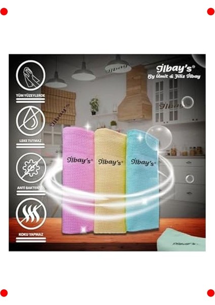 Mikroelyaf Temizlik Bezi Avantaj Paketi - 6 Adet fırsatları