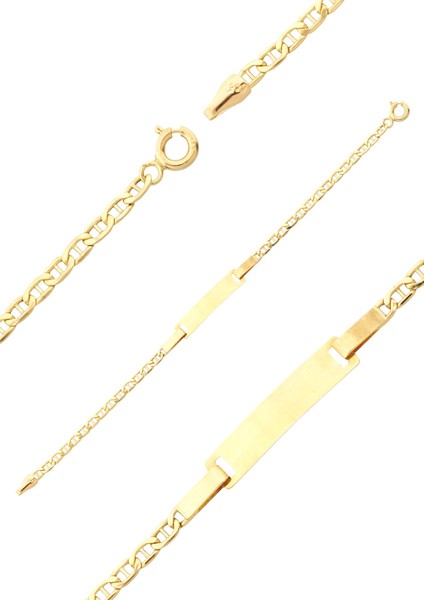 Altın Çocuk Künye Bileklik