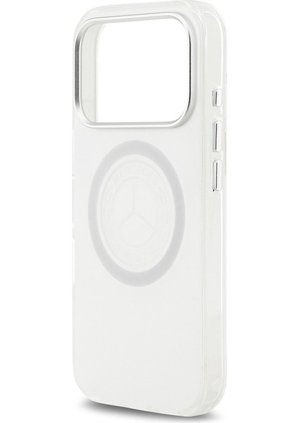 iPhone 17 Pro Uyumlu Kılıf Mercedes Benz Lisanslı M-Safeli Buzlu Pc Nostaljik Yıldız Kapak Beyaz indirimleri
