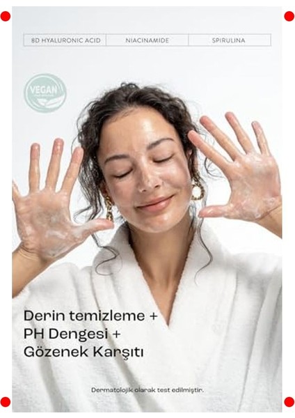 Deniz Yosunu Sebum Dengeleyici Yüz Temizleme Jeli 200 ml fırsatları