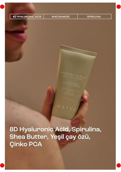 Deniz Yosunu Sebum Dengeleyici Yüz Temizleme Jeli 200 ml indirimleri