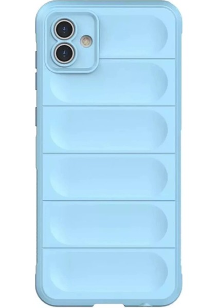 Samsung Galaxy A05 Kılıf Optimum Silikon - Sky Blue