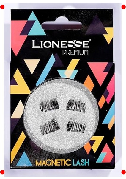 Pratik Mıknatıslı Takma Kirpik Seti