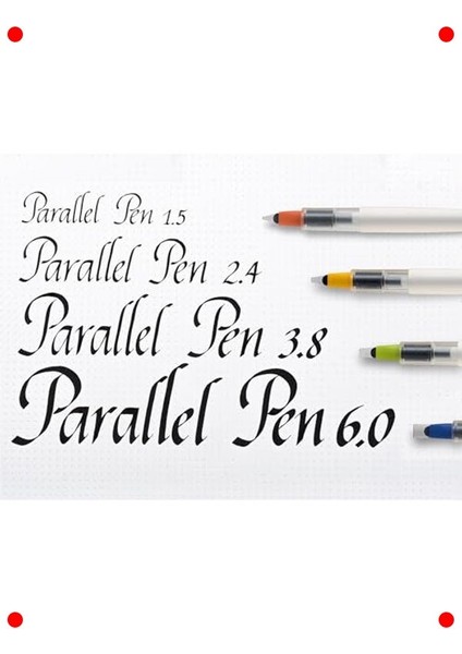 3.8 mm Kaligrafi Kalemi Sanatsal Yazım Için indirimleri