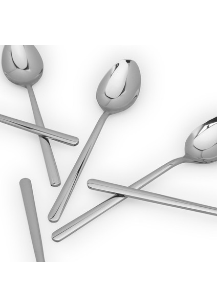 Belgrad 18/10 6'lı Blister Tatlı Kaşığı modelleri